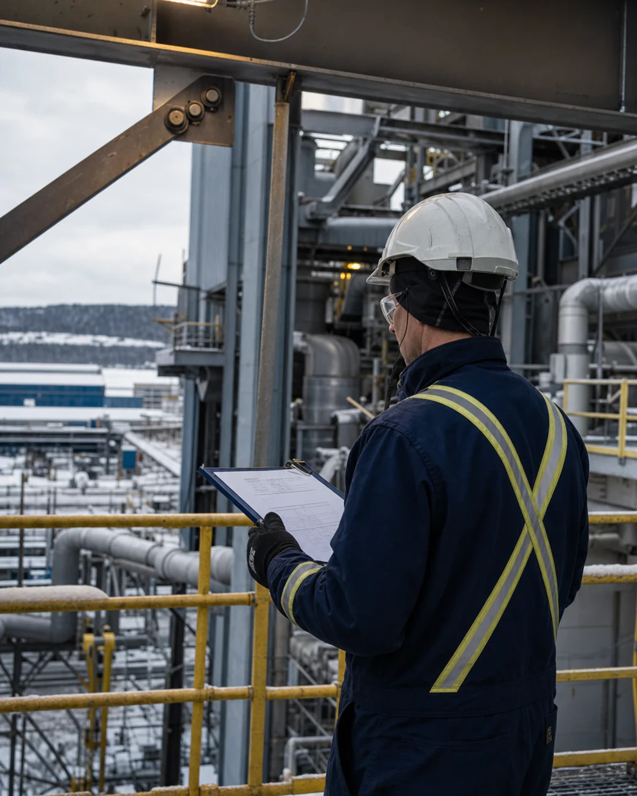 Conditions de maintenance industrielle examinées avant les travaux